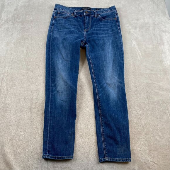 Lucky Brand Womens Jeans Size 8/29 Brooke Crop Medium Wash Denim - Picture 4 of 8
